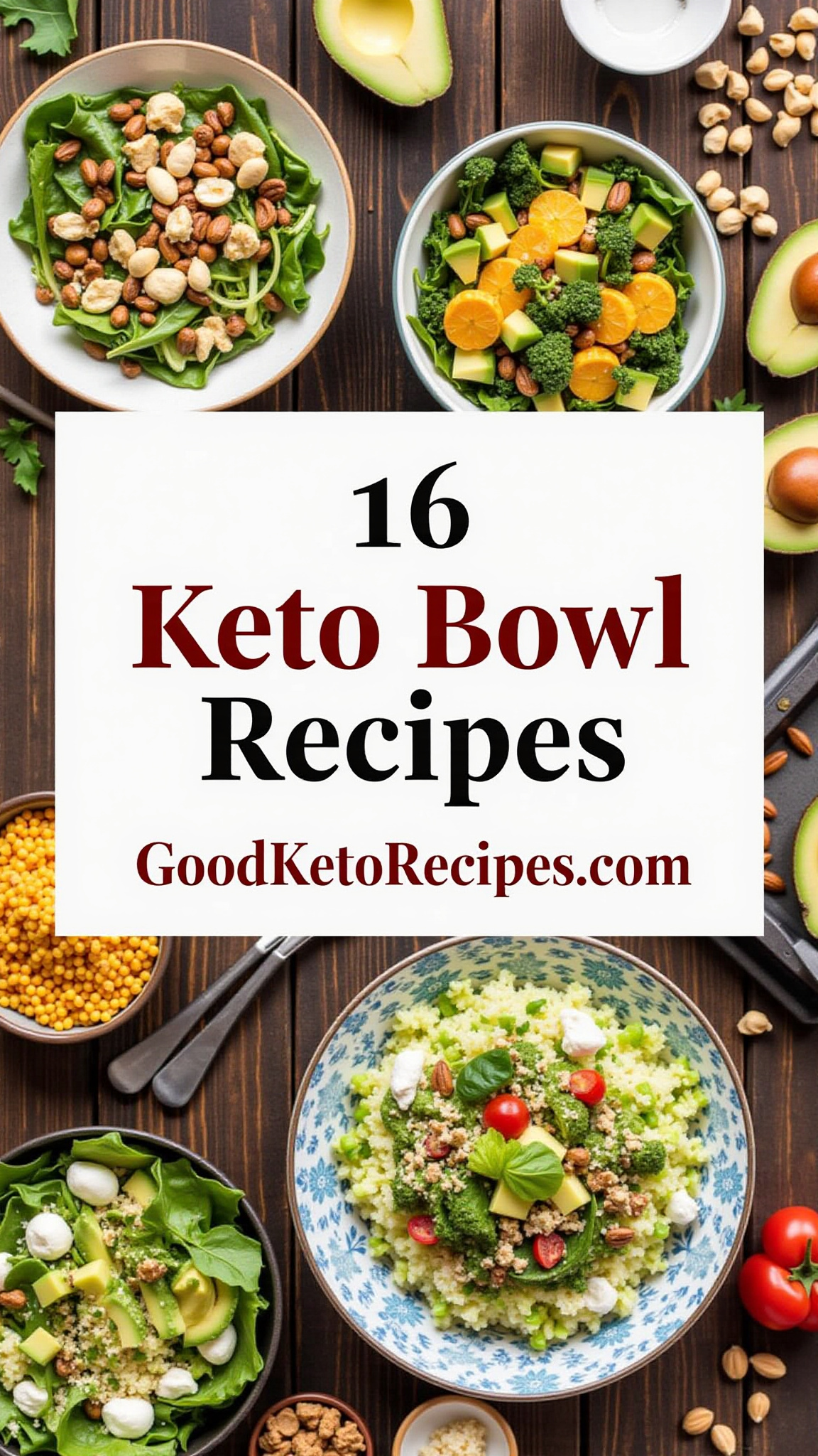 16 Keto Bowl Recipes Pinterest Pin