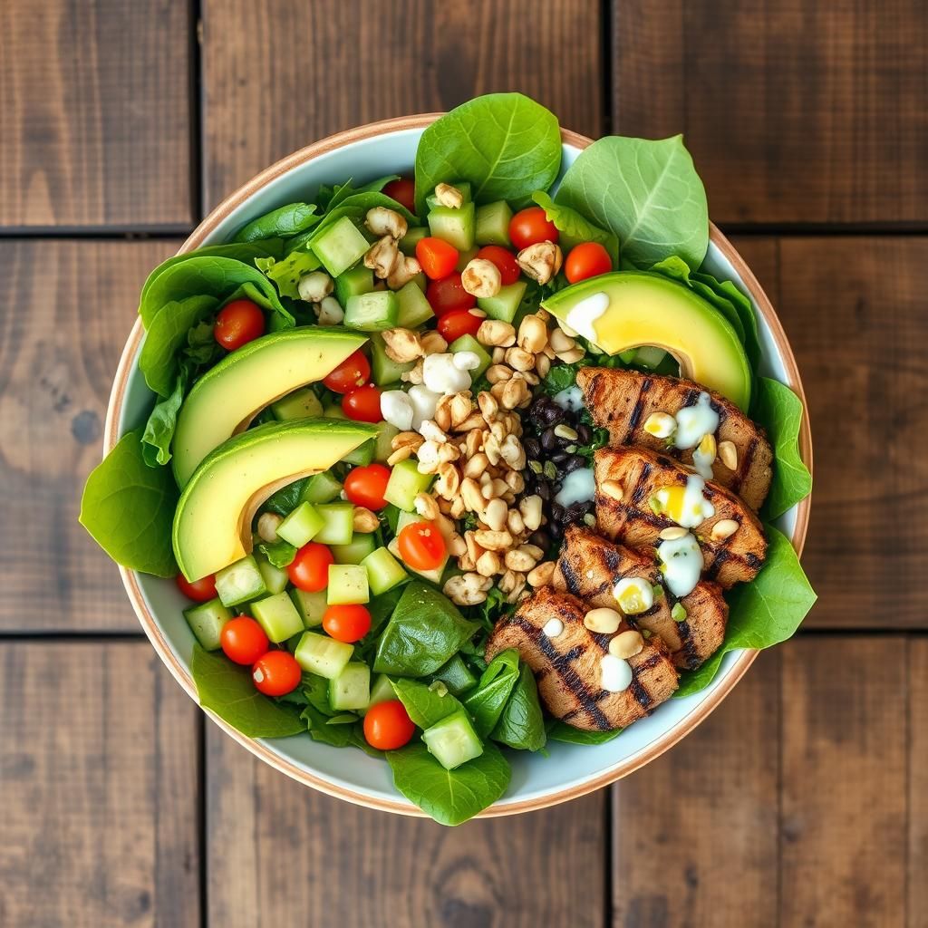 A Bowl of Fresh Ingredients