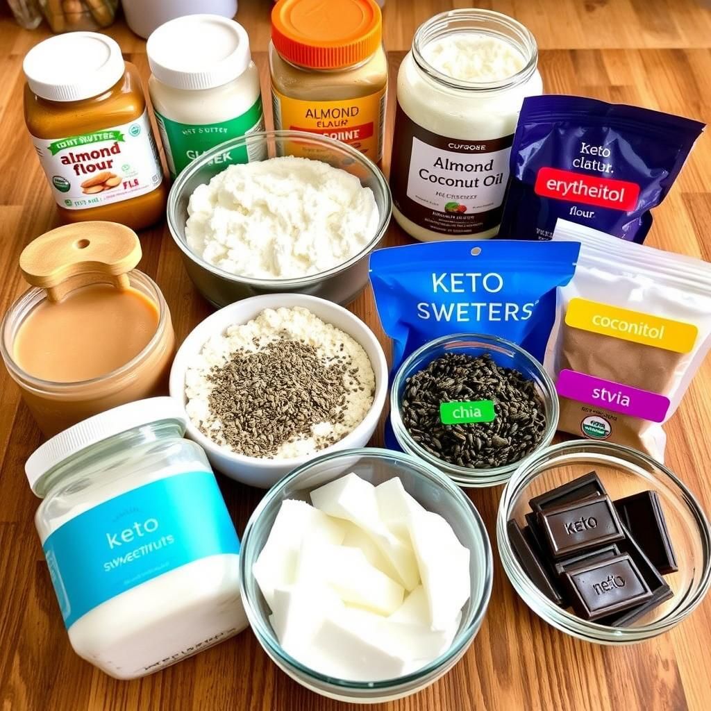 A Variety of Keto-Friendly Ingredients