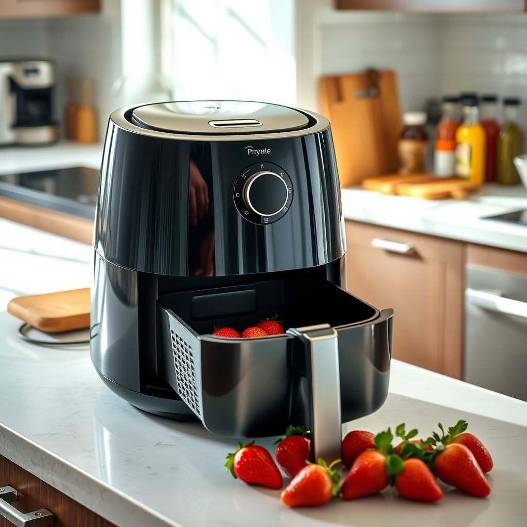 Air Fryer Ready for Action