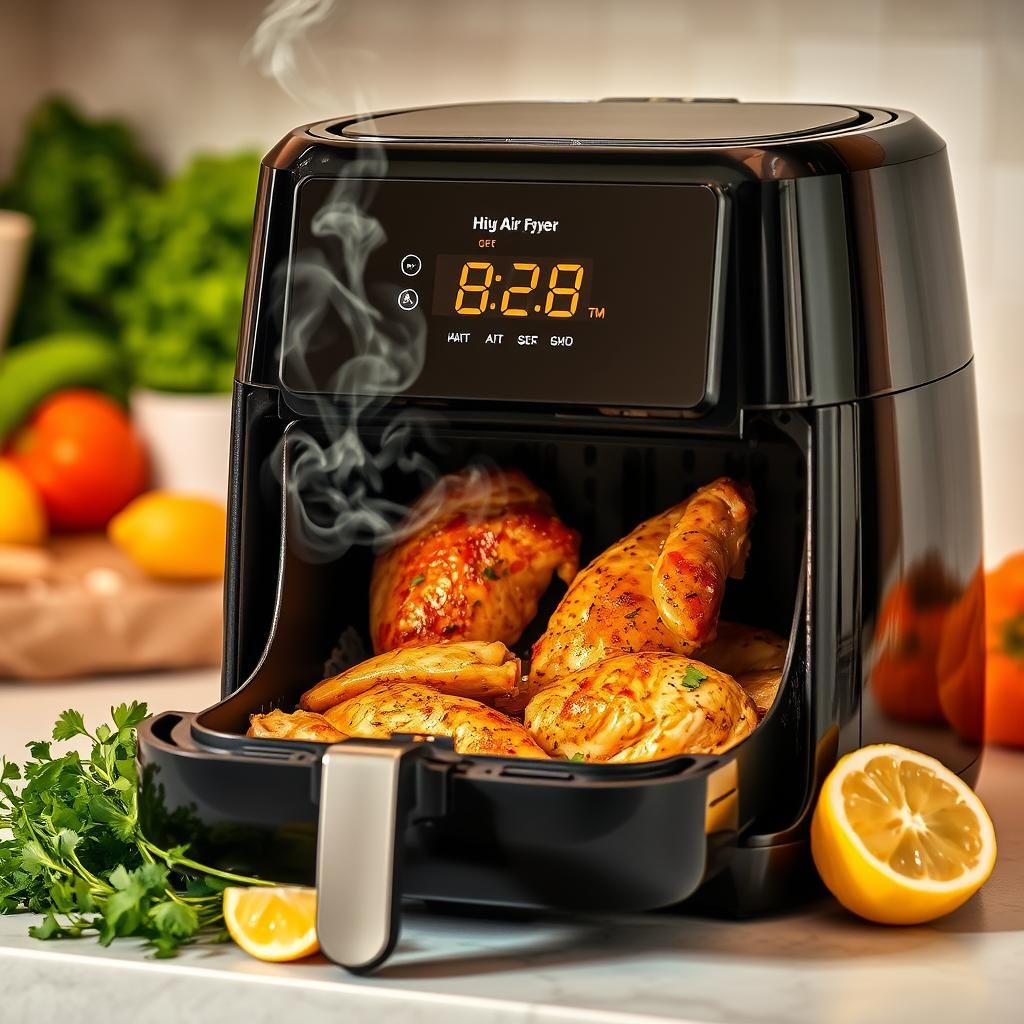Air Frying Chicken