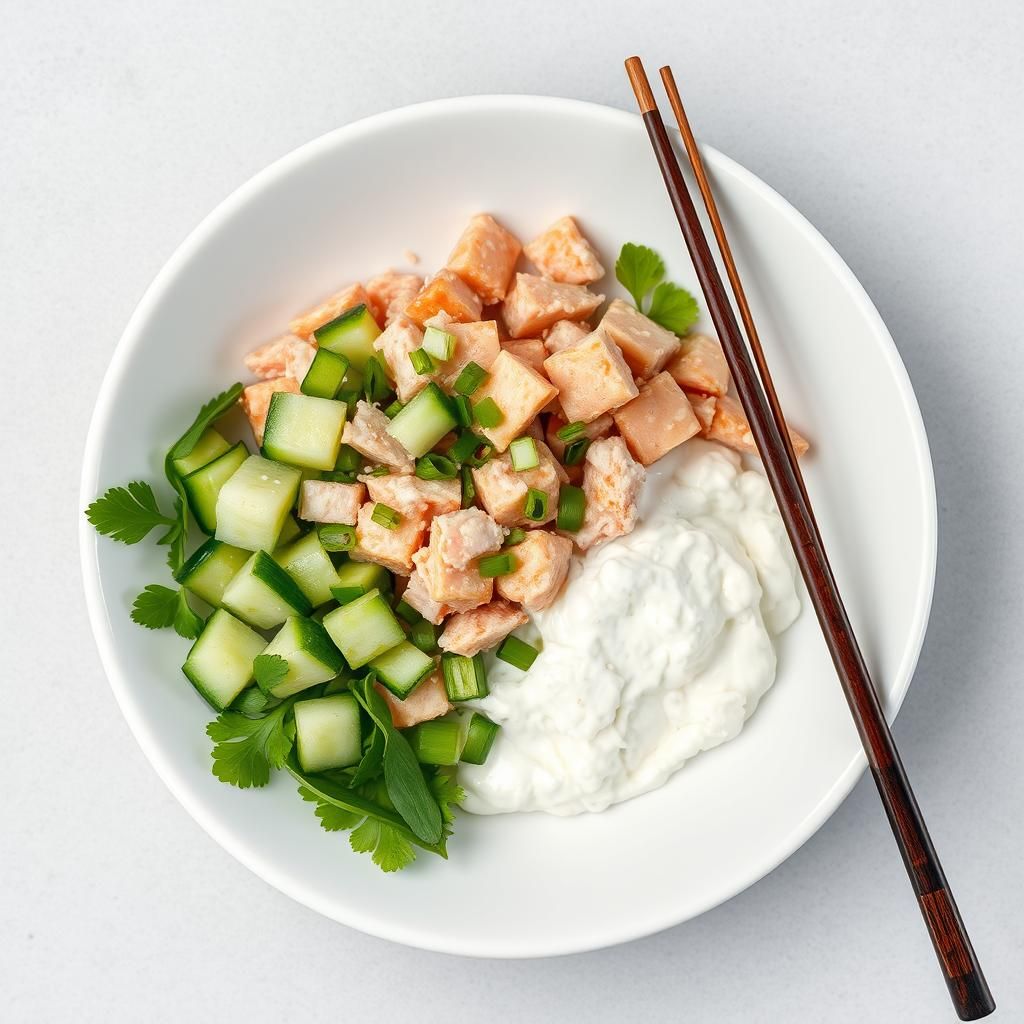 Asian-Inspired Tuna Salad Bowl