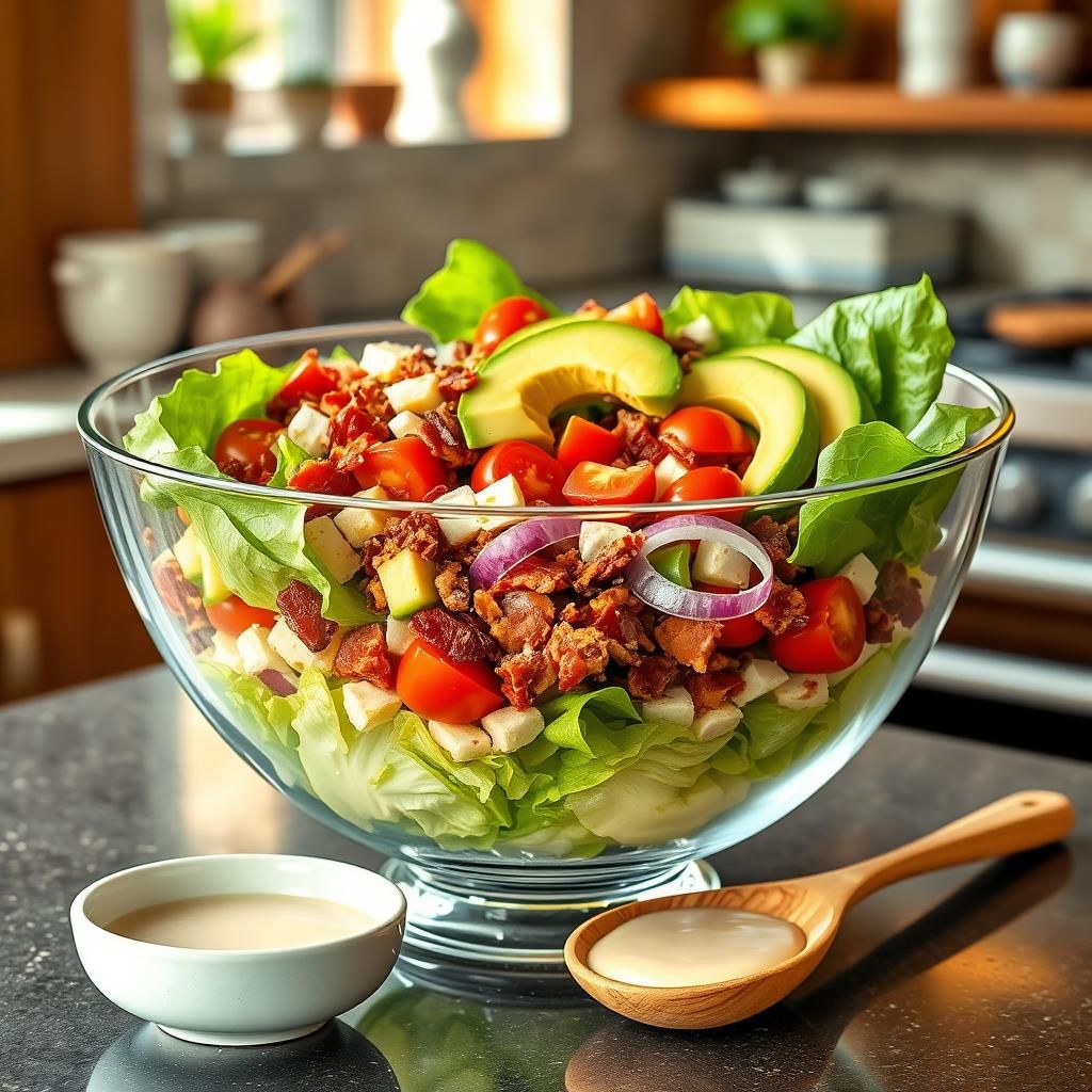 Assembling Salad
