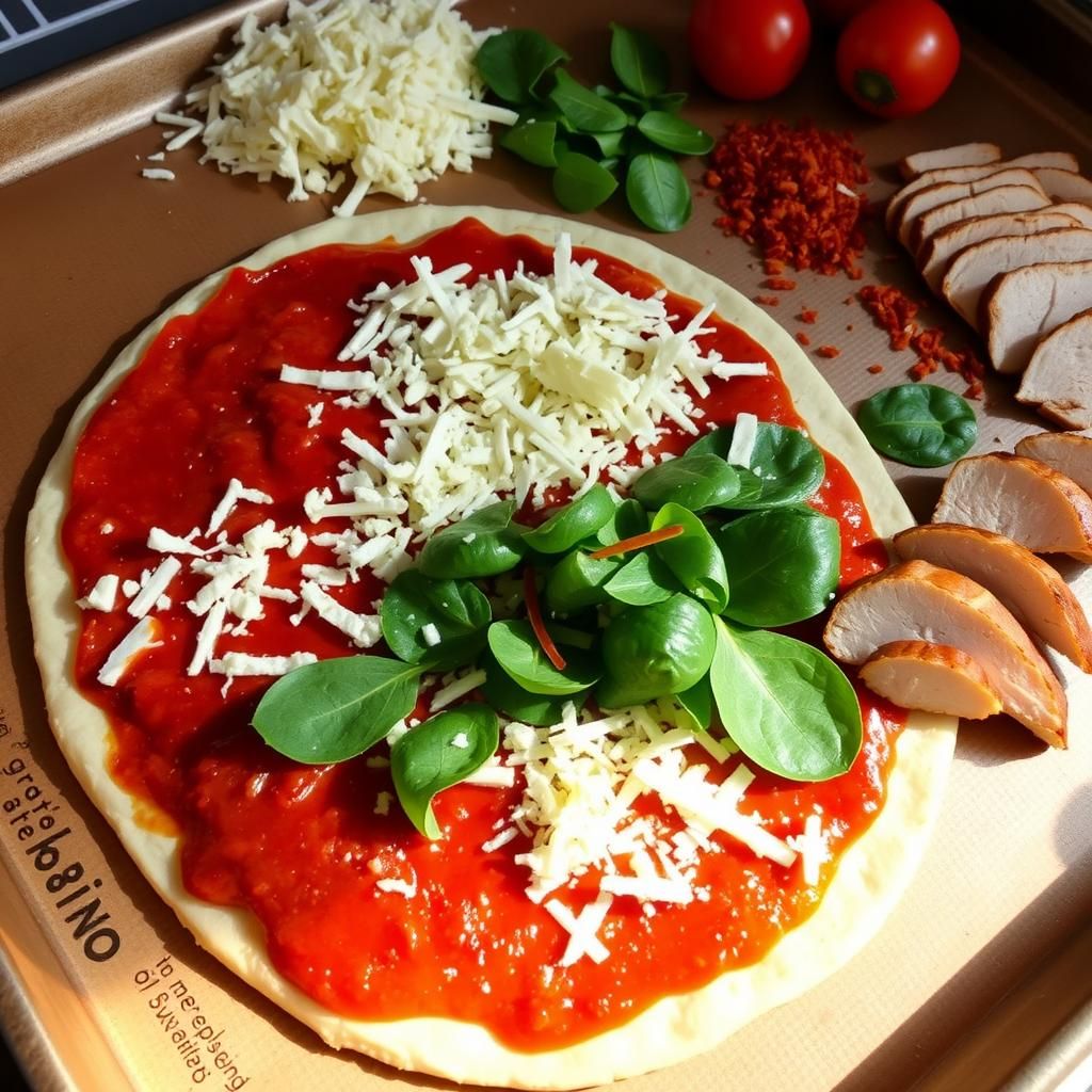 Assembling the Pizza