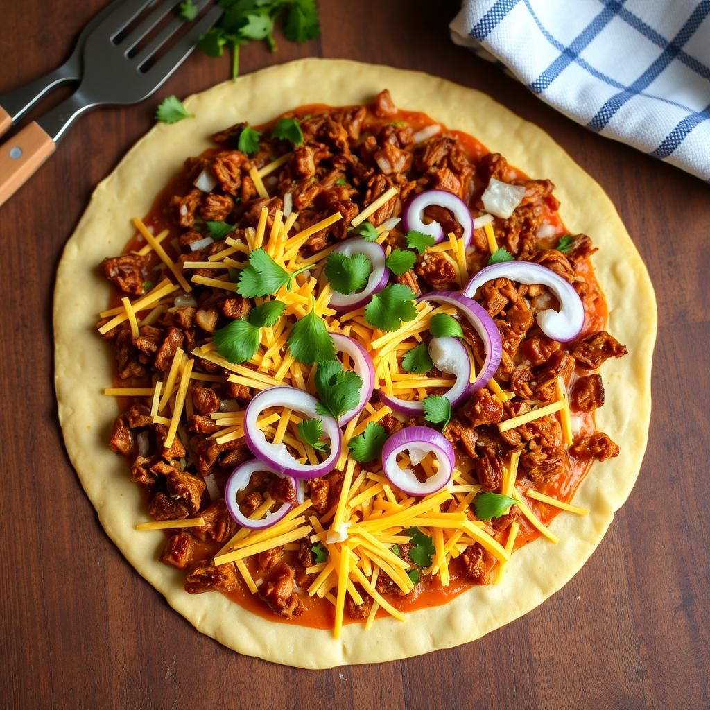 Assembling the Pizza