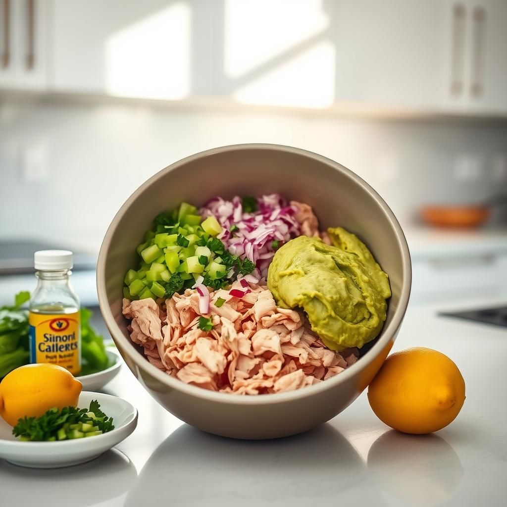 Avocado Chicken Salad Assembly
