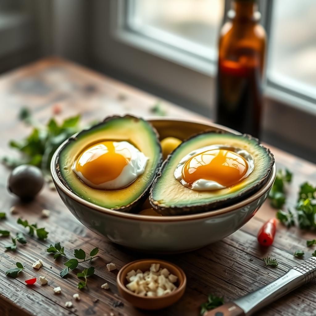 Avocado and Egg Breakfast Bowl