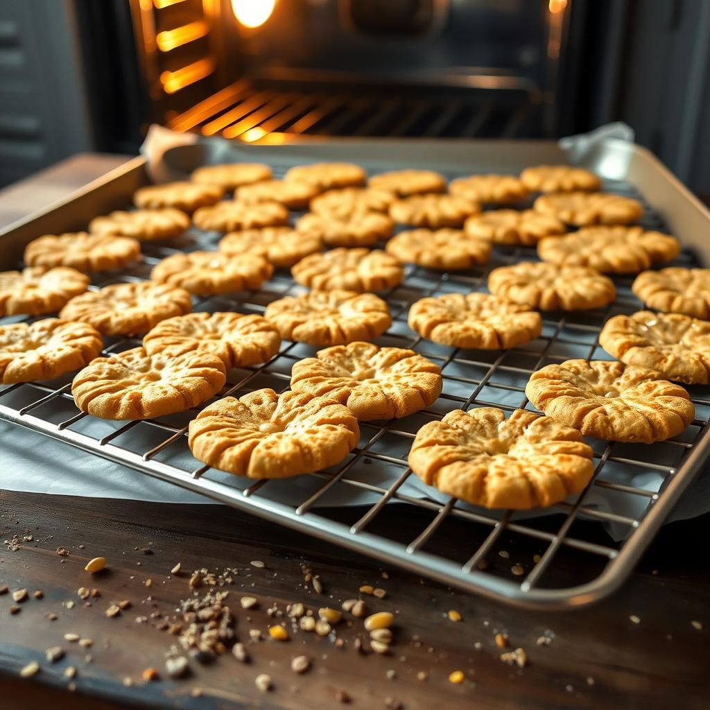 Baking Keto Crackers