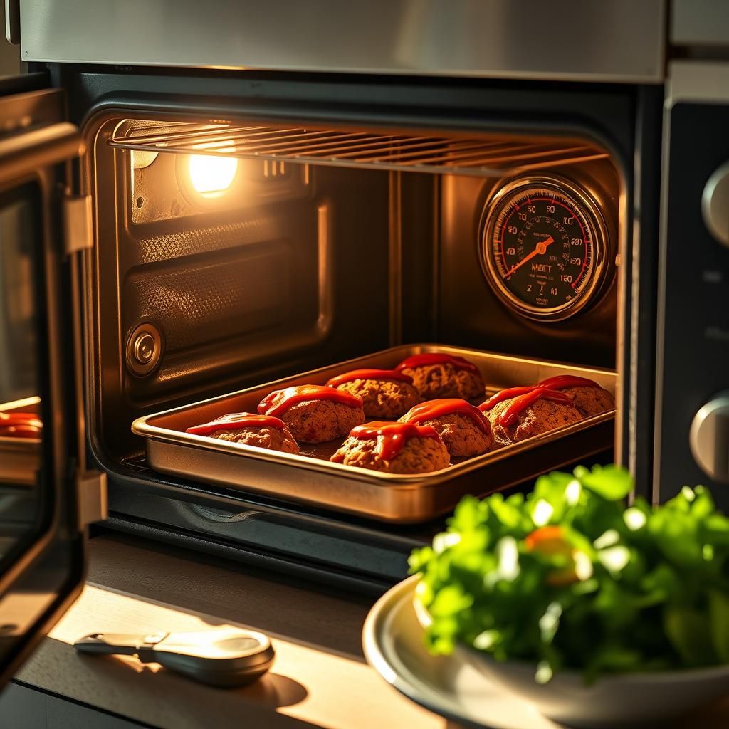 Baking Process for Meatloaf Minis