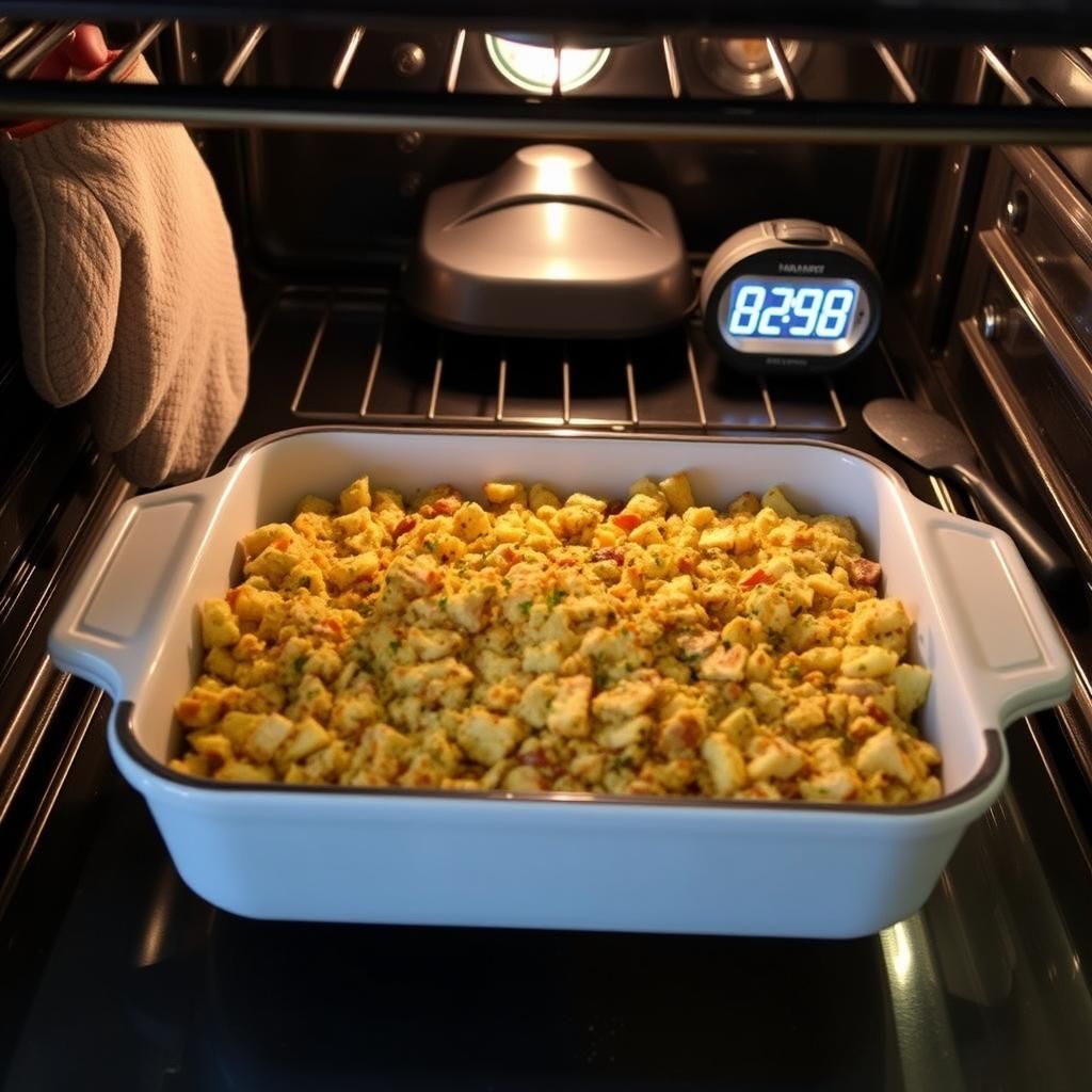 Baking the Stuffing