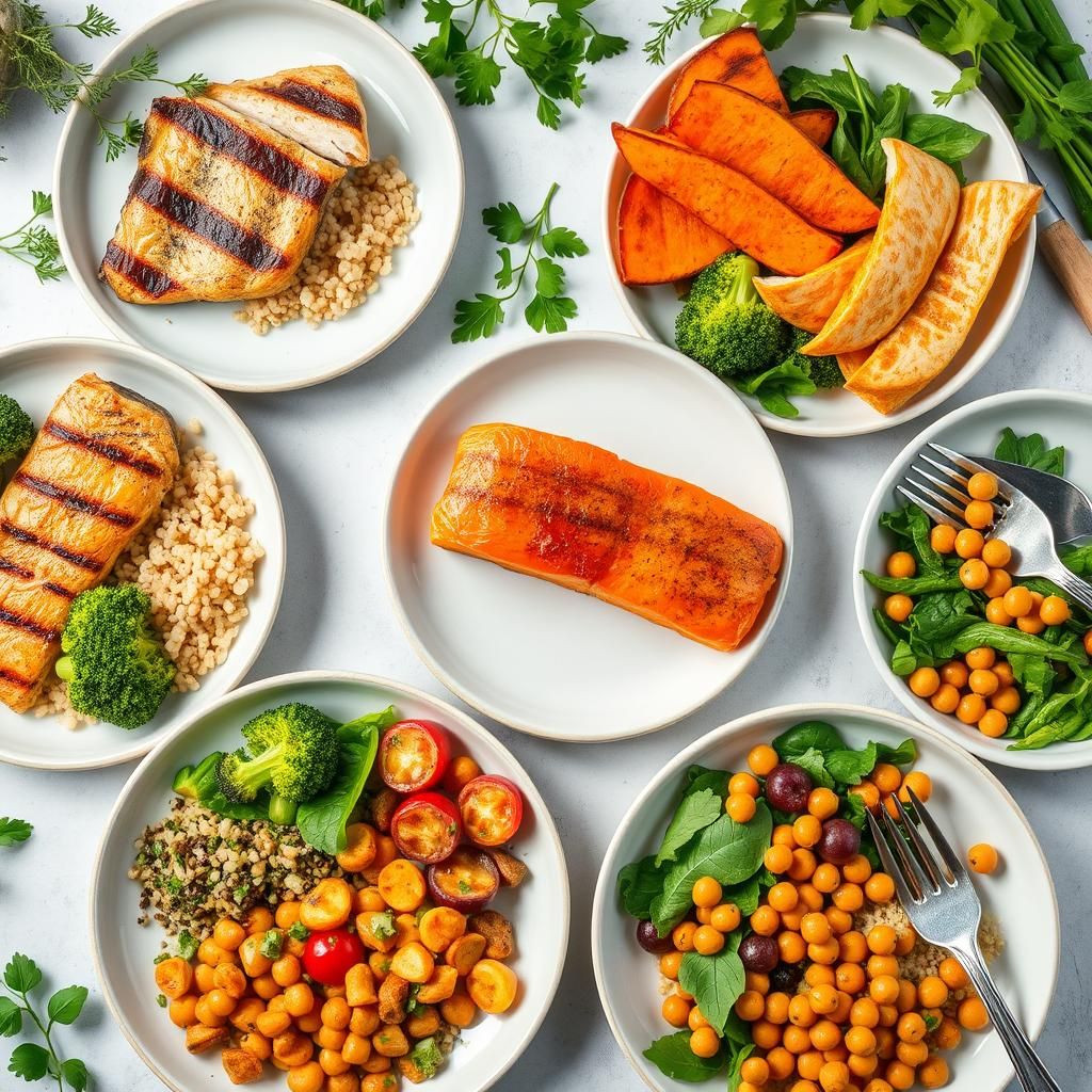 Balanced Meals on Display