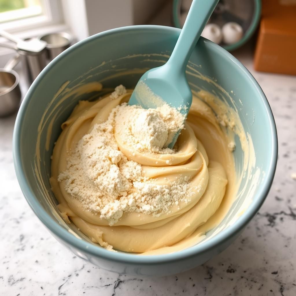Blending Wet and Dry Ingredients