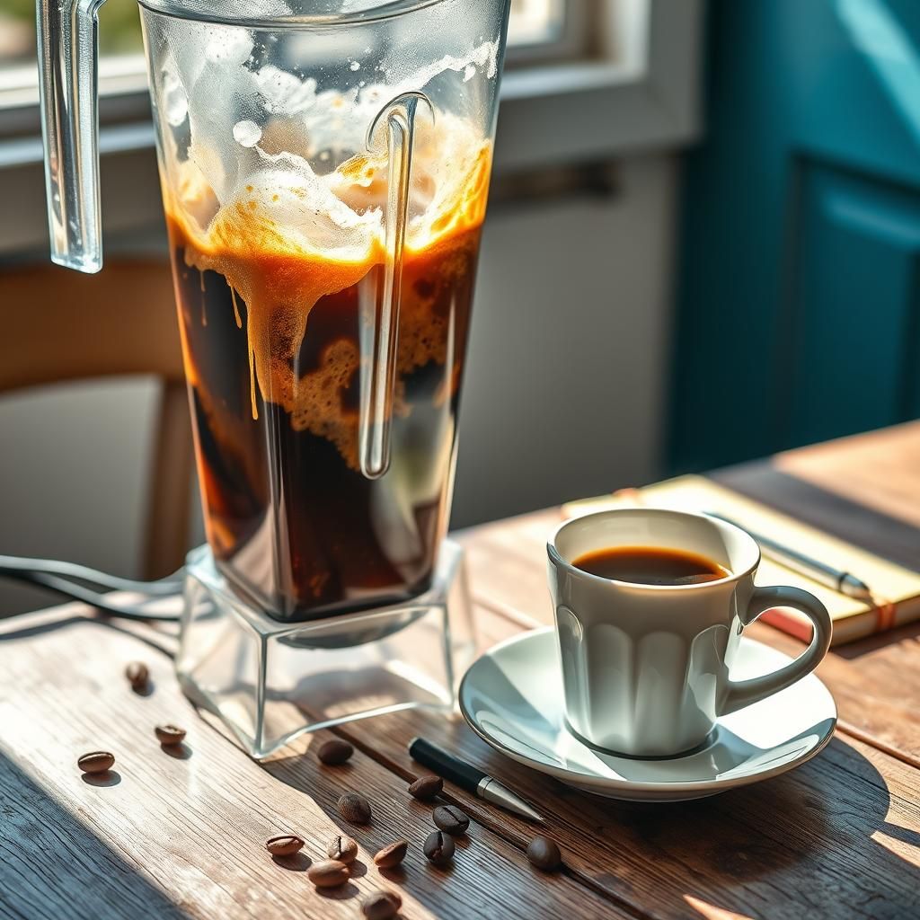Bulletproof Coffee in a Blender