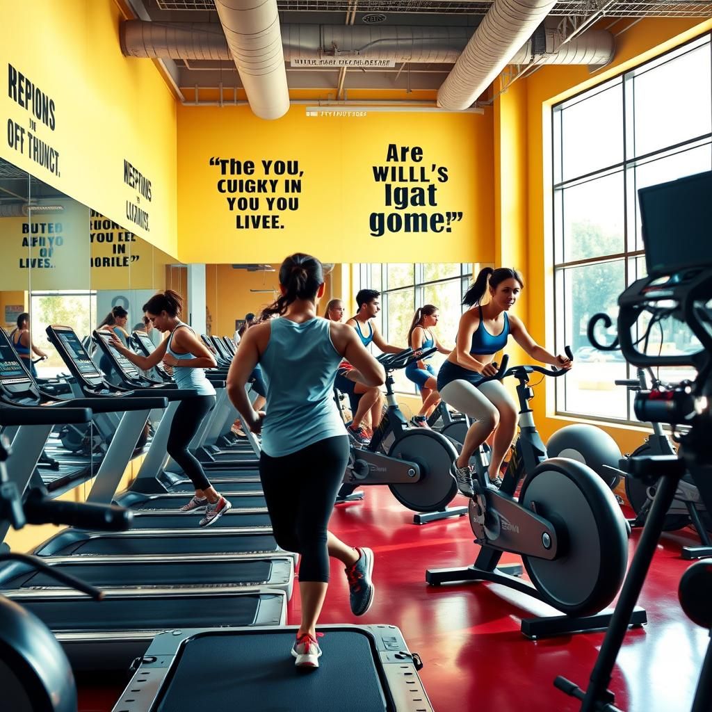 Cardio Workout Scene