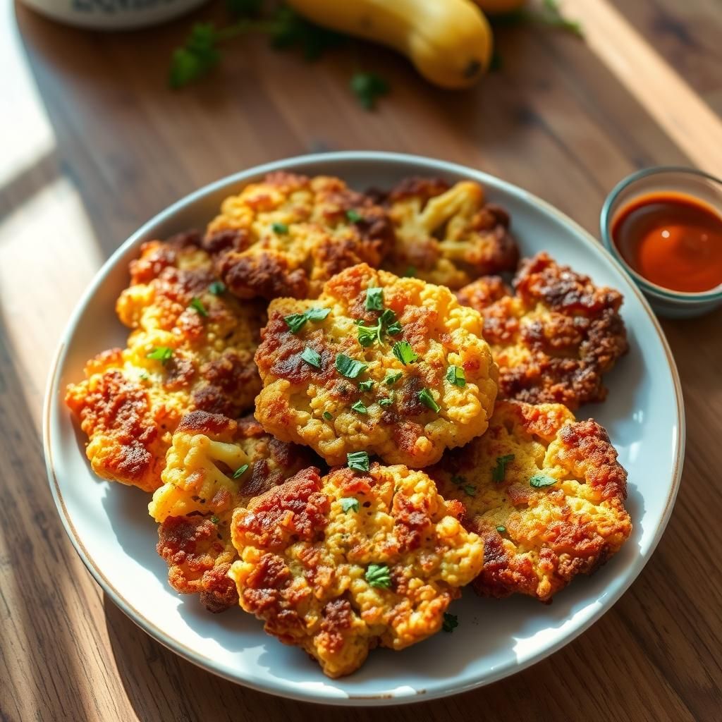 Cauliflower Hash Browns