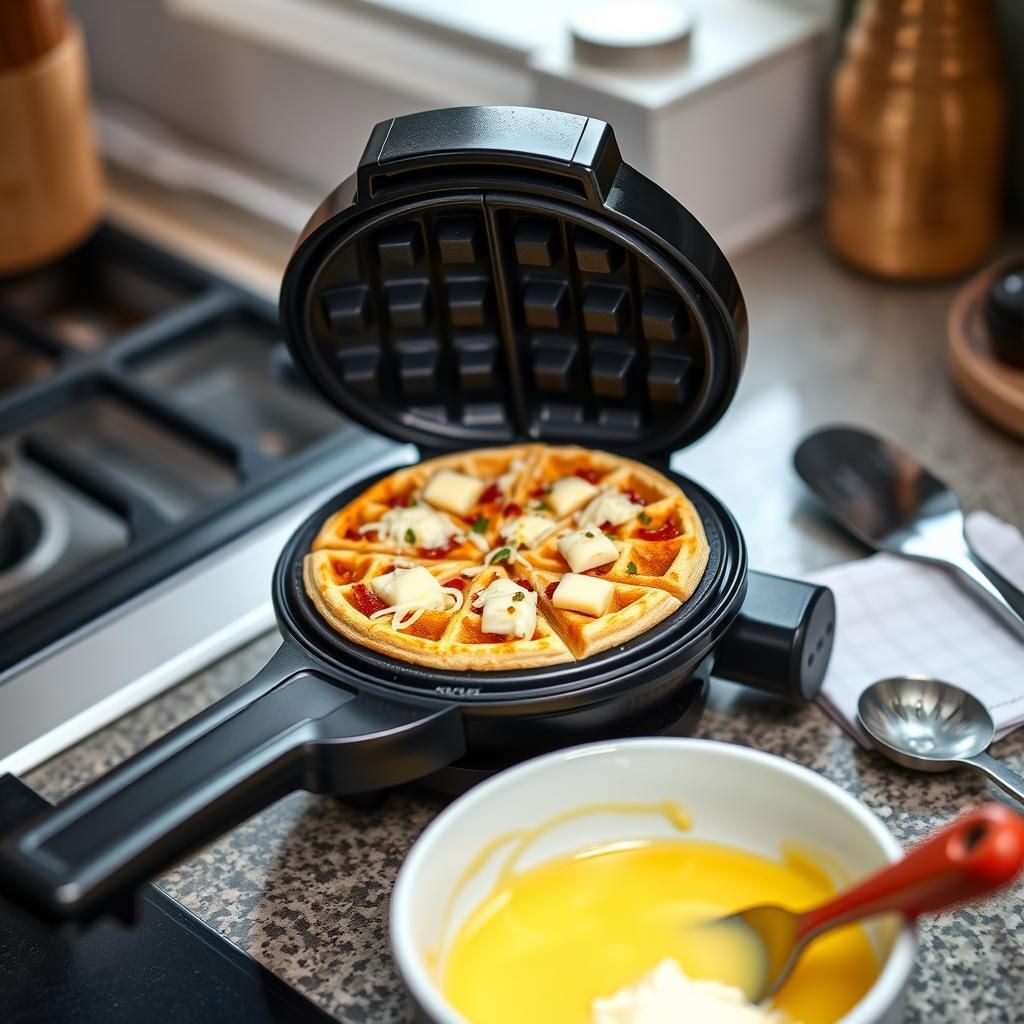 Keto Pizza Chaffle