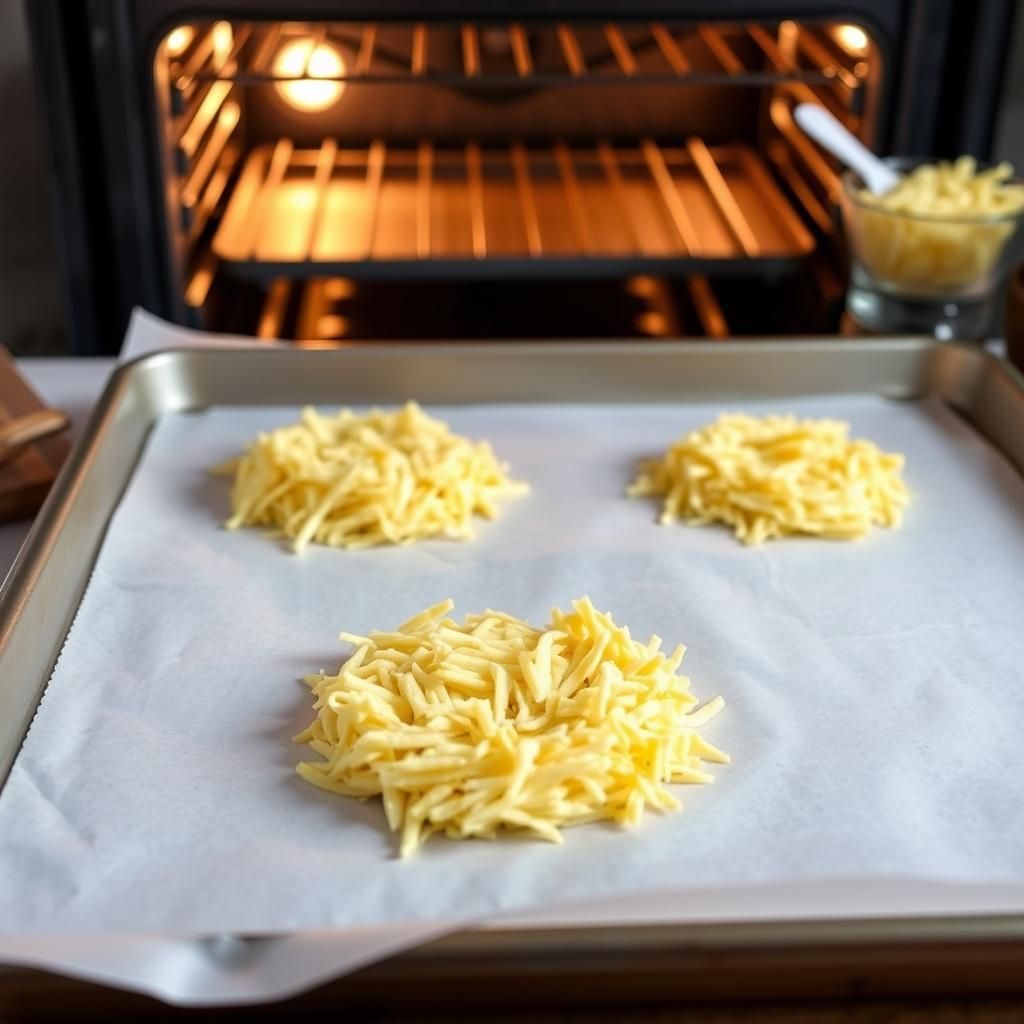 Cheese Crisps Preparation