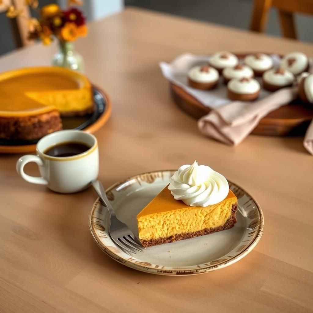Cheesecake Tasting Setup