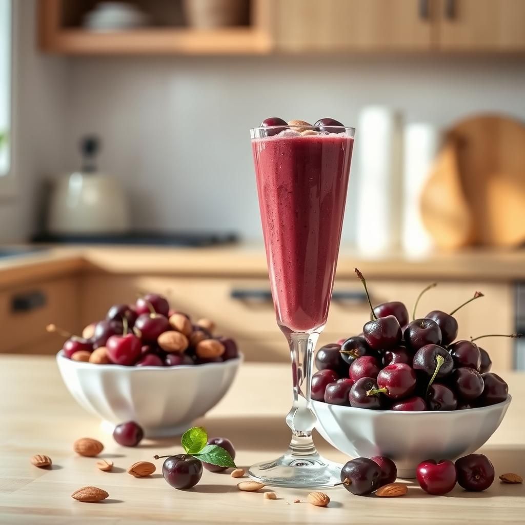Cherry Almond Paradise - Final dish photo (with dish name)