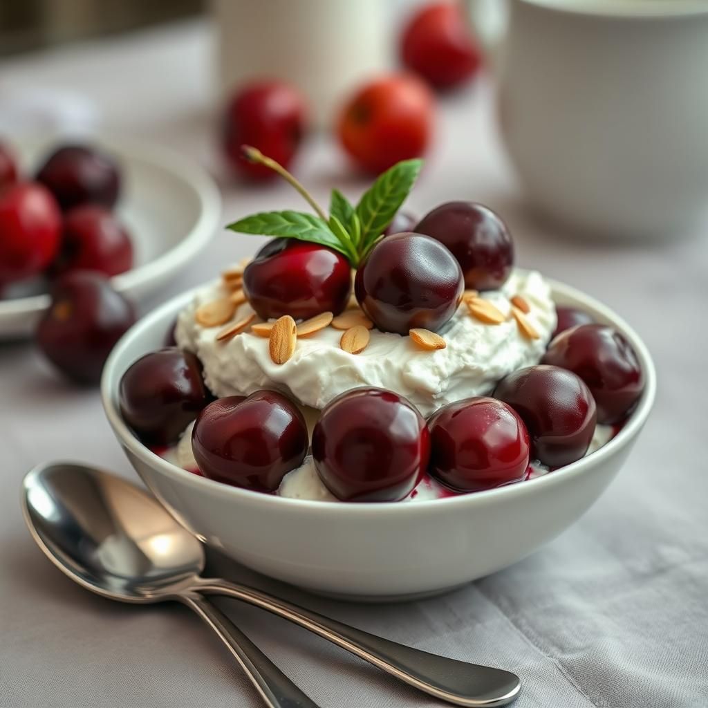 Chic Cherry Vanilla Bowl