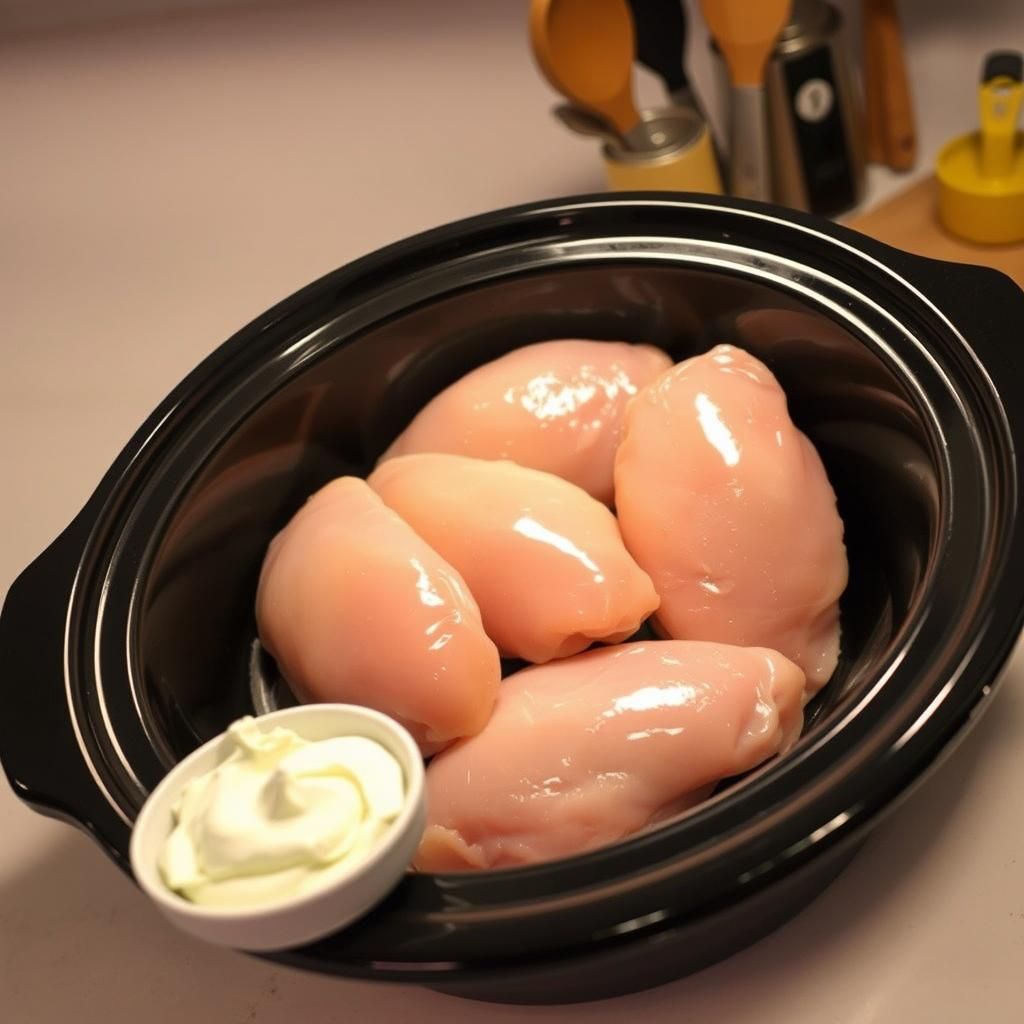 Chicken Prepared for Cooking