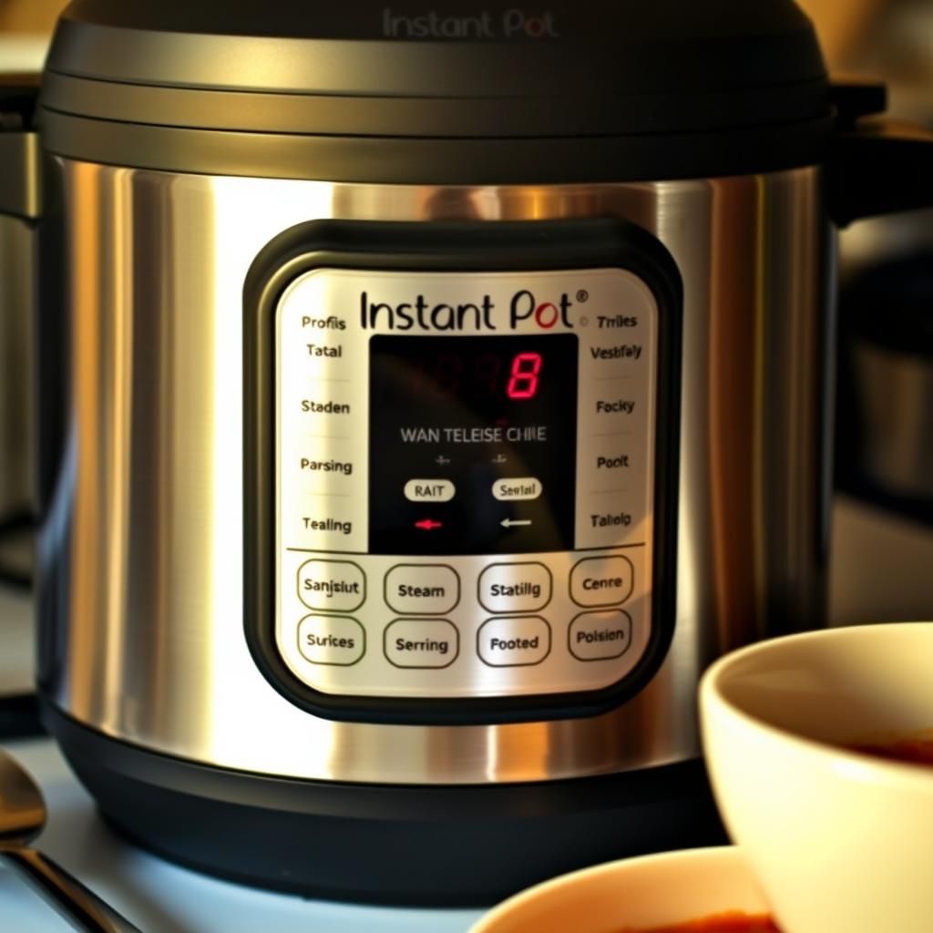 Chili Cooking in Pressure Cooker