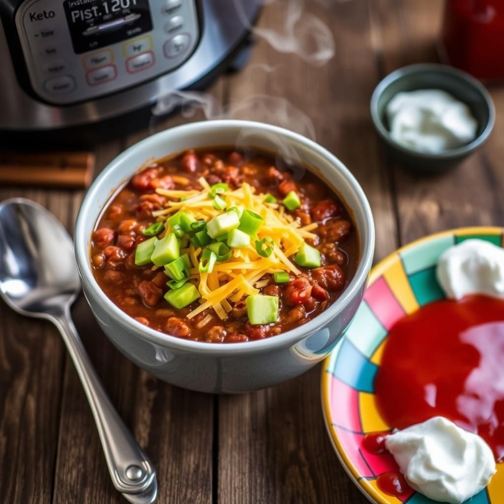 Chili Serving Presentation