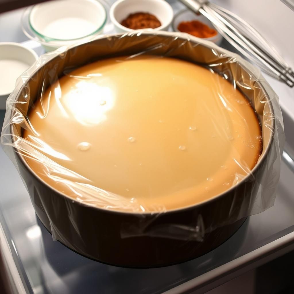 Chilling the Cheesecake