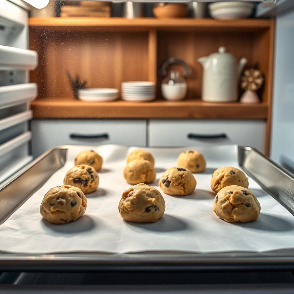 Chilling the Cookie Dough