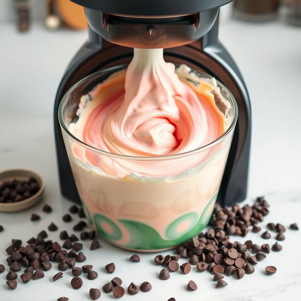 Churning Gelato Perfection