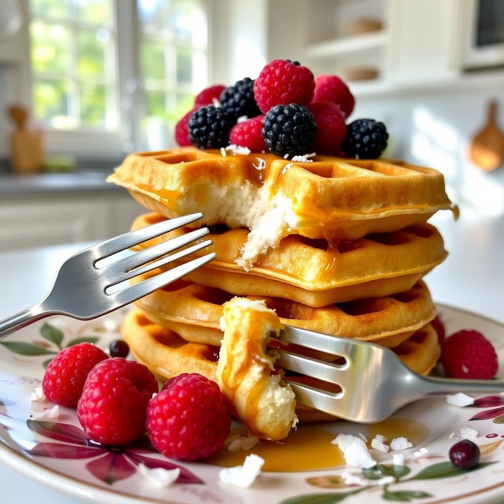 Coconut Flour Waffles