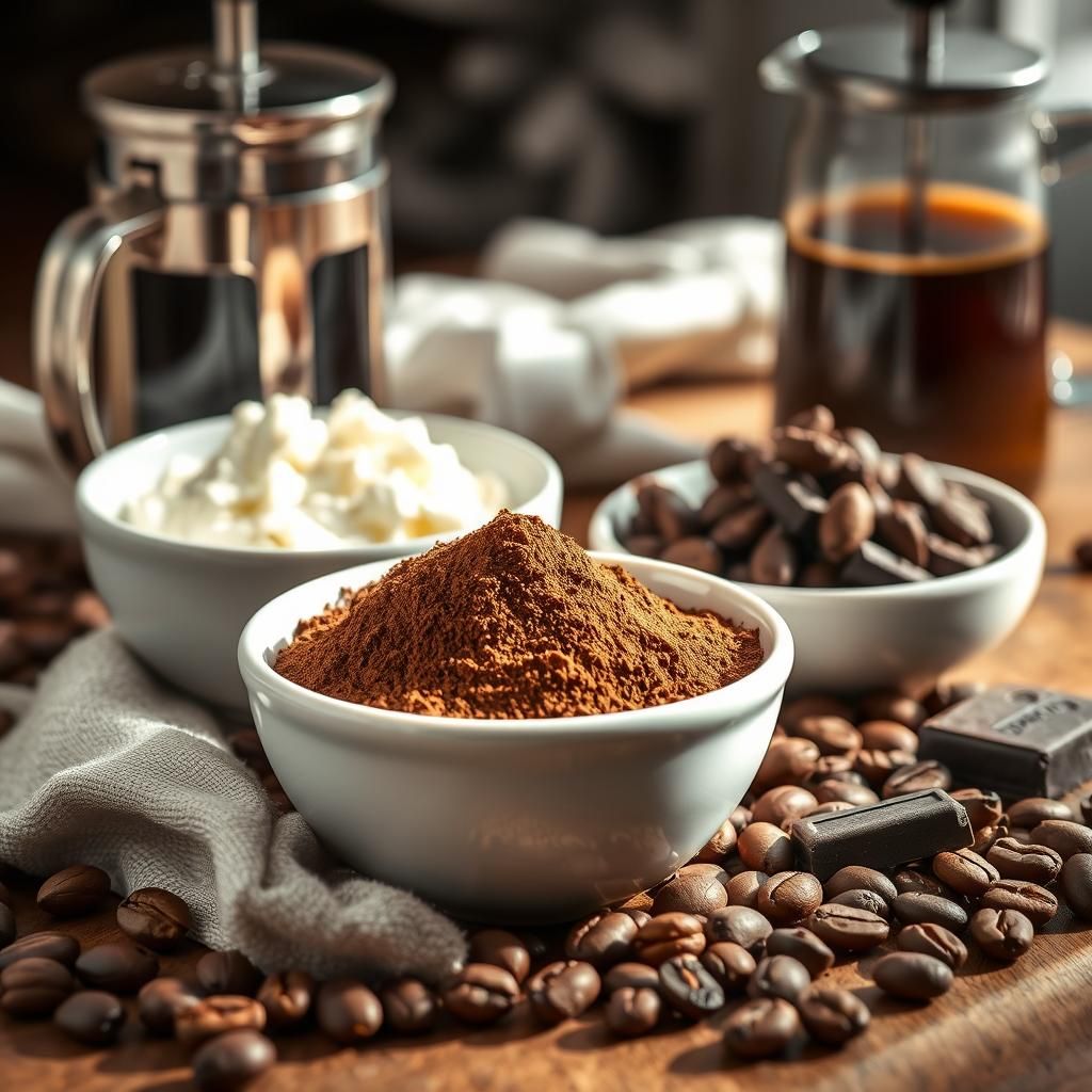 Coffee Cocoa Mousse Preparation