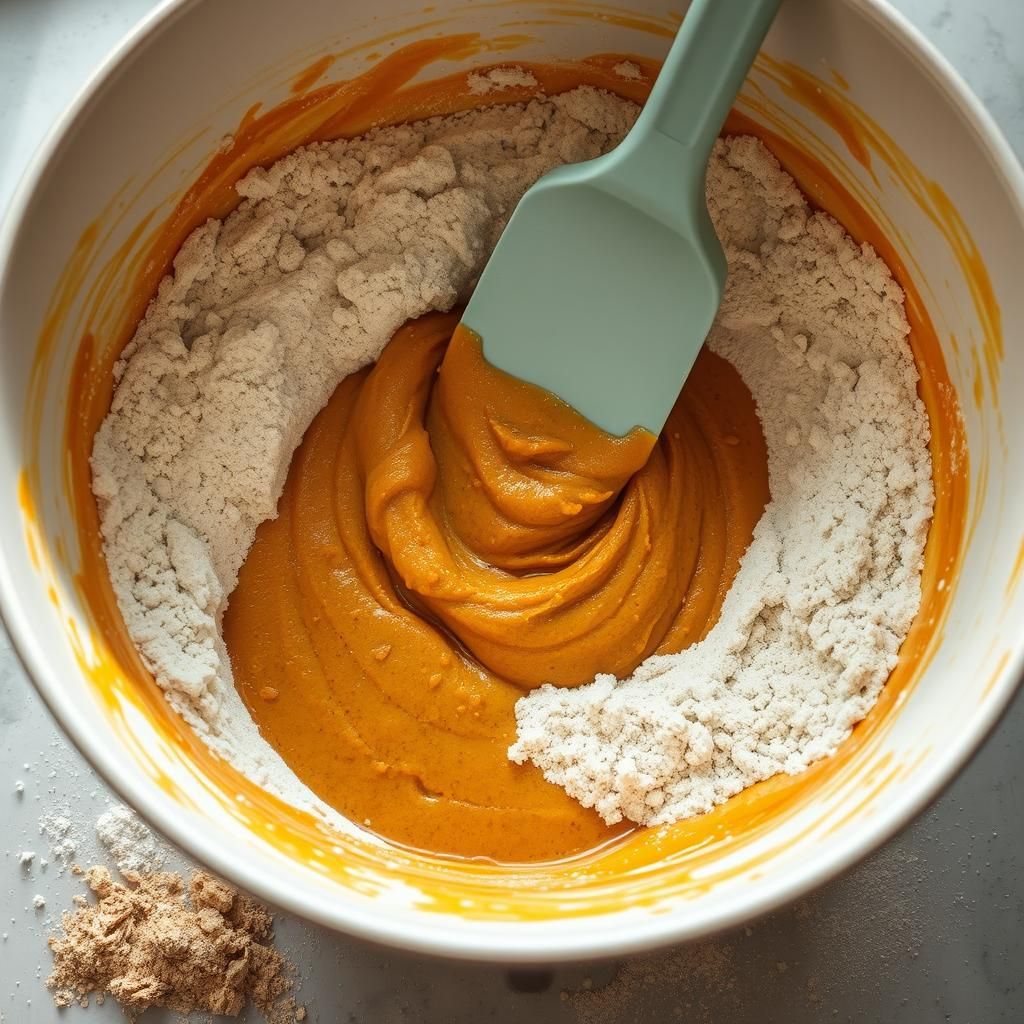 Combining Mixtures - Cooking process photo (Step 4: Combine Mixtures)