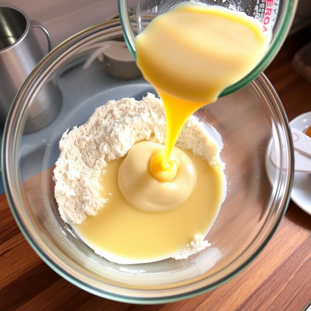 Combining Wet and Dry Ingredients