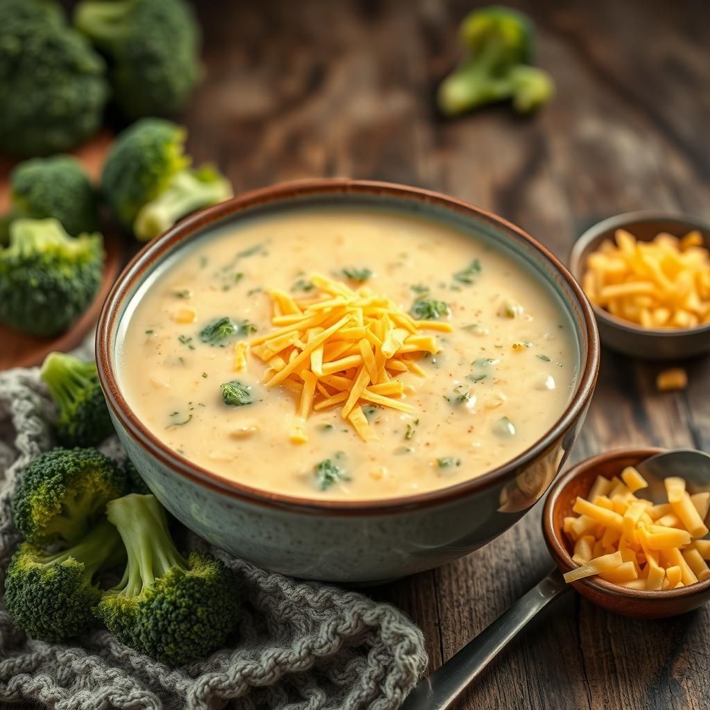 Keto Broccoli Cheddar Soup