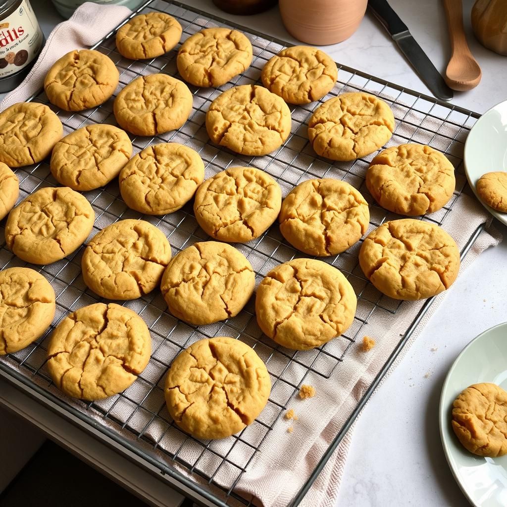 Cooling Cookies on the Rack