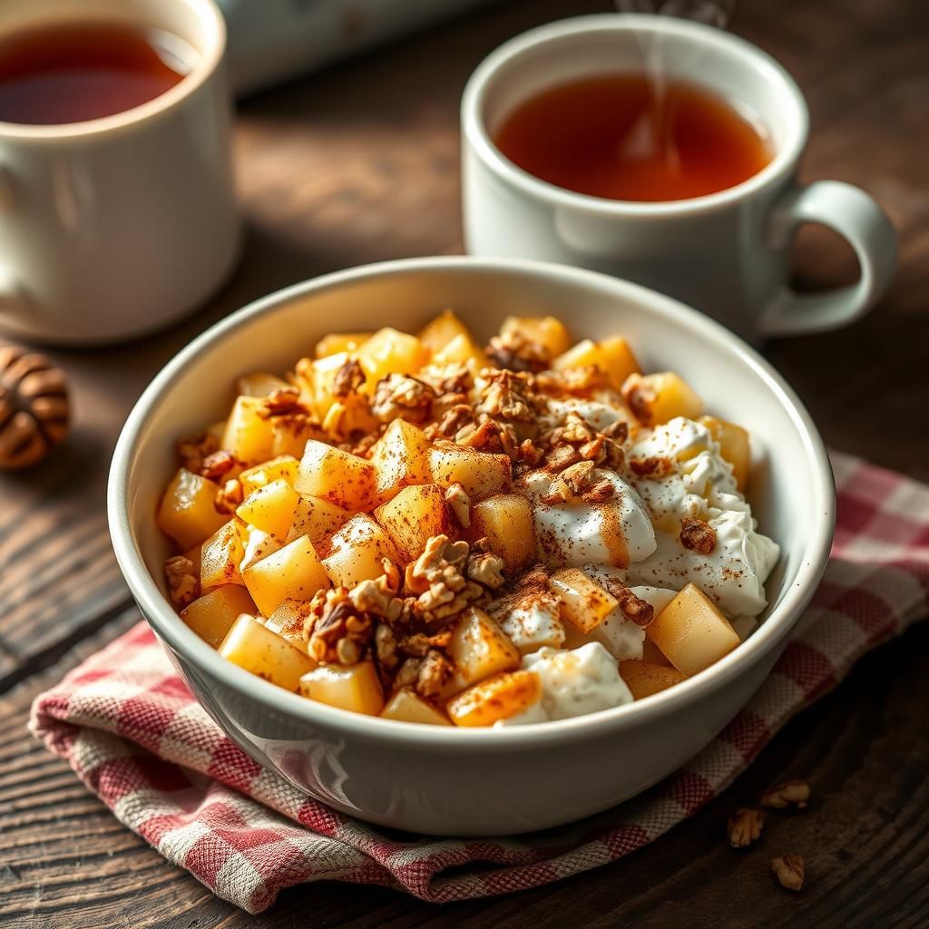 Cozy Apple Cinnamon Bowl