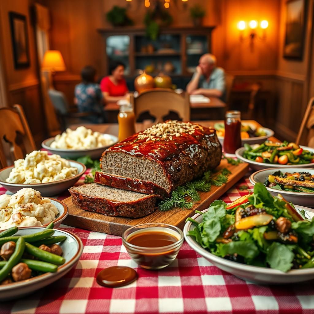 Cozy Family Dinner Scene