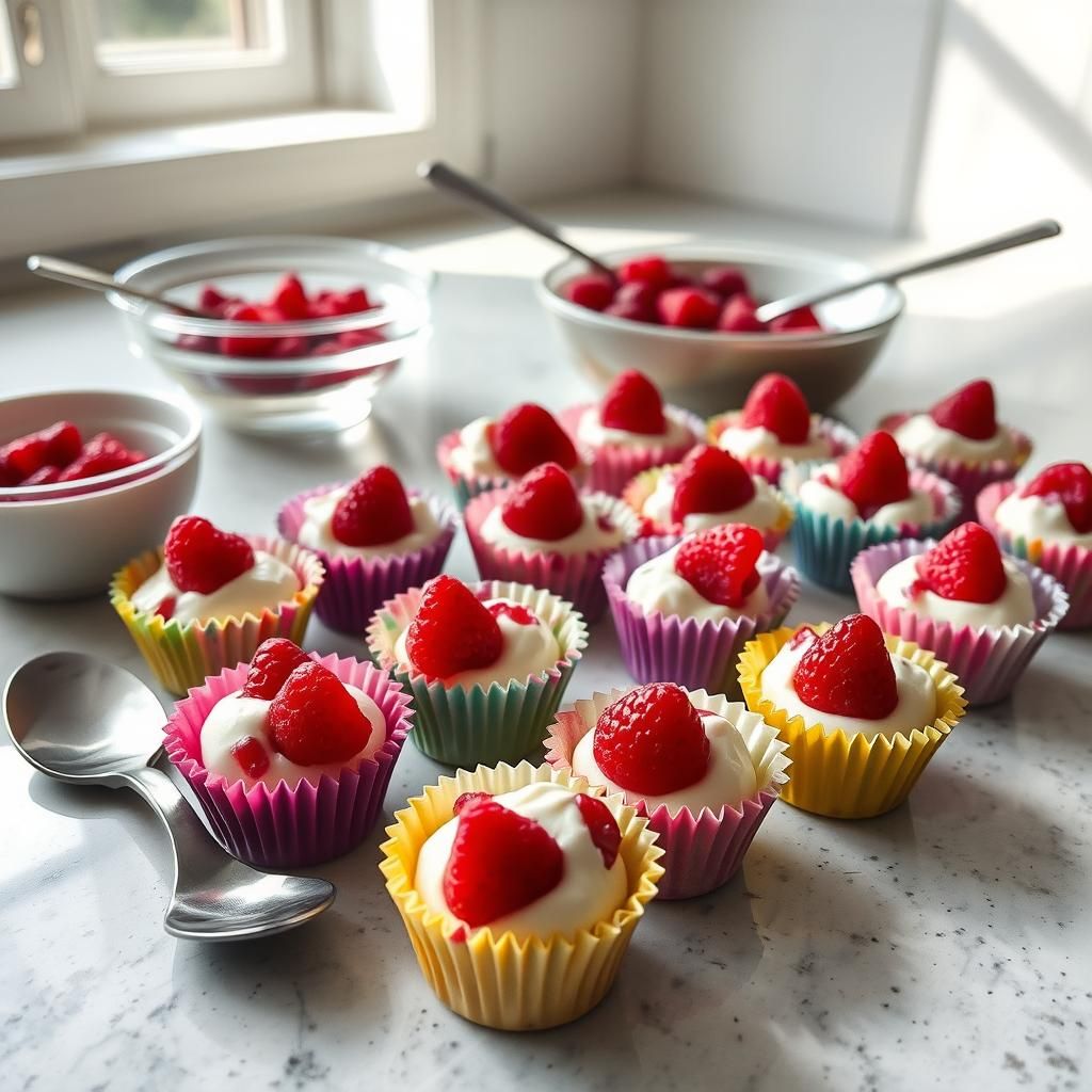 Cream Cheese & Berry Fat Bombs