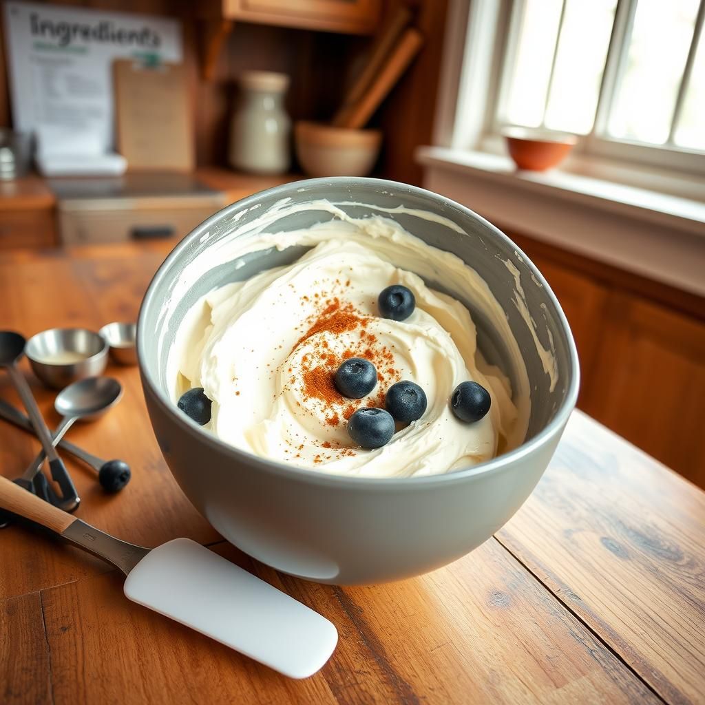 Cream Cheese Filling Preparation