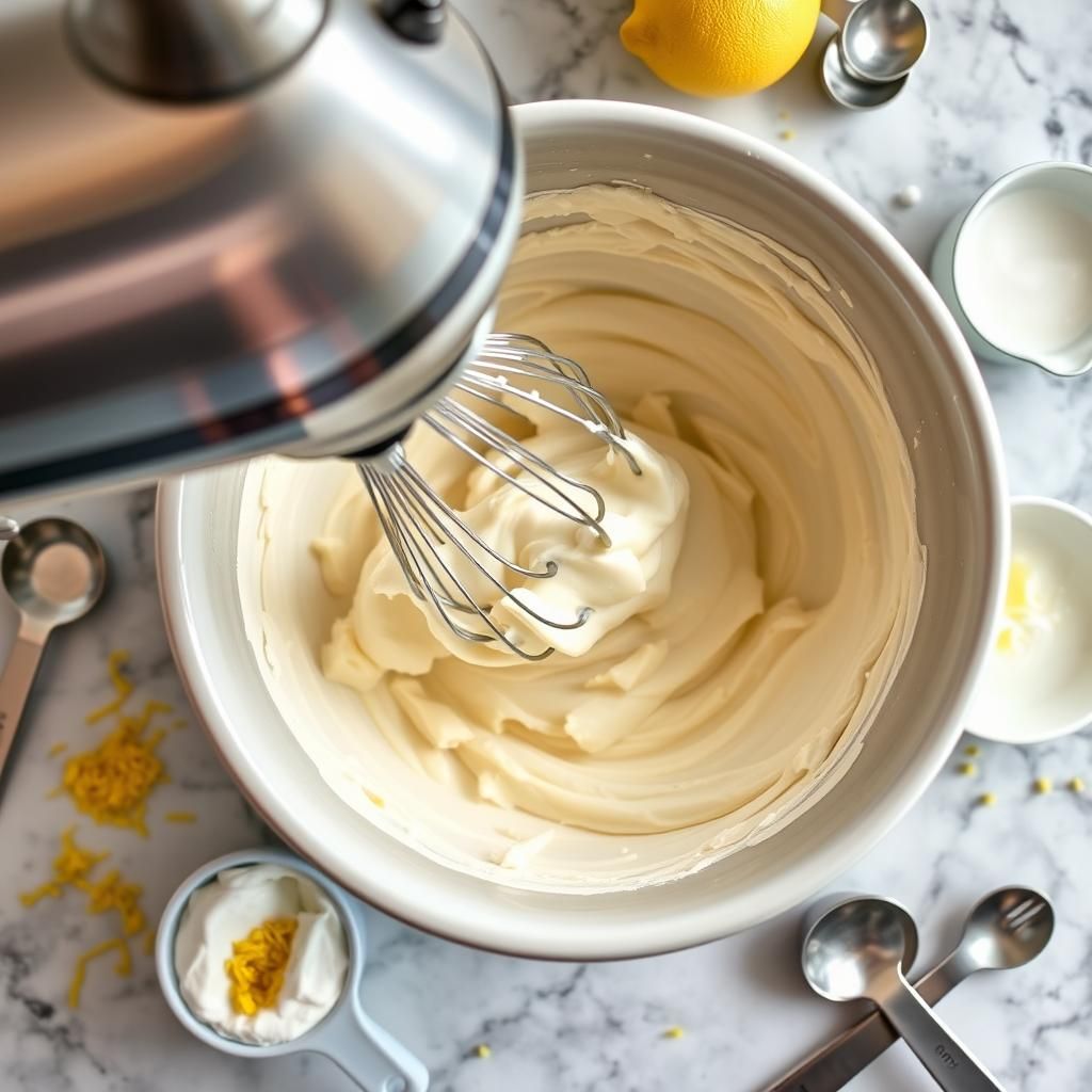 Cream Cheese Filling Preparation