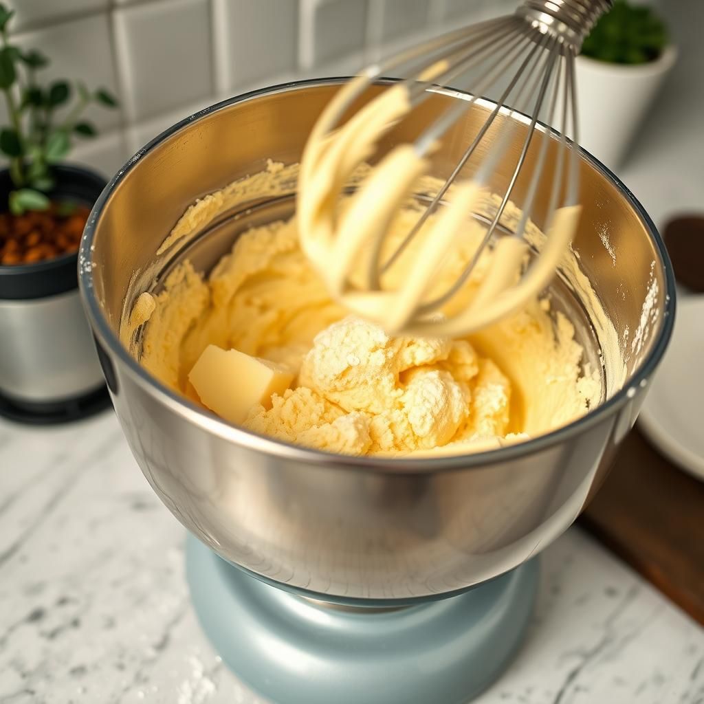 Creaming the Butter and Sweetener