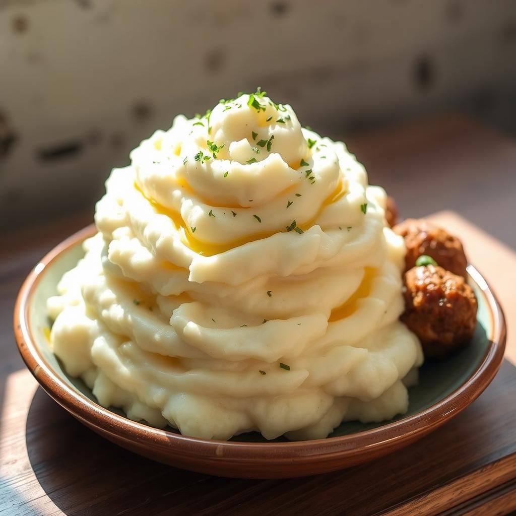 Creamy Cauliflower Mash as a Side Dish