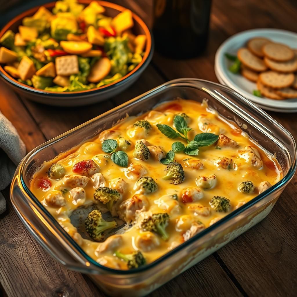 Creamy Chicken and Broccoli Casserole