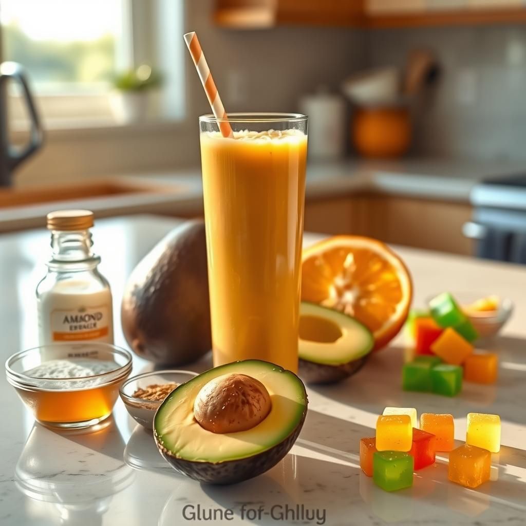 Creamy Keto "Orange Julius" - Final dish photo