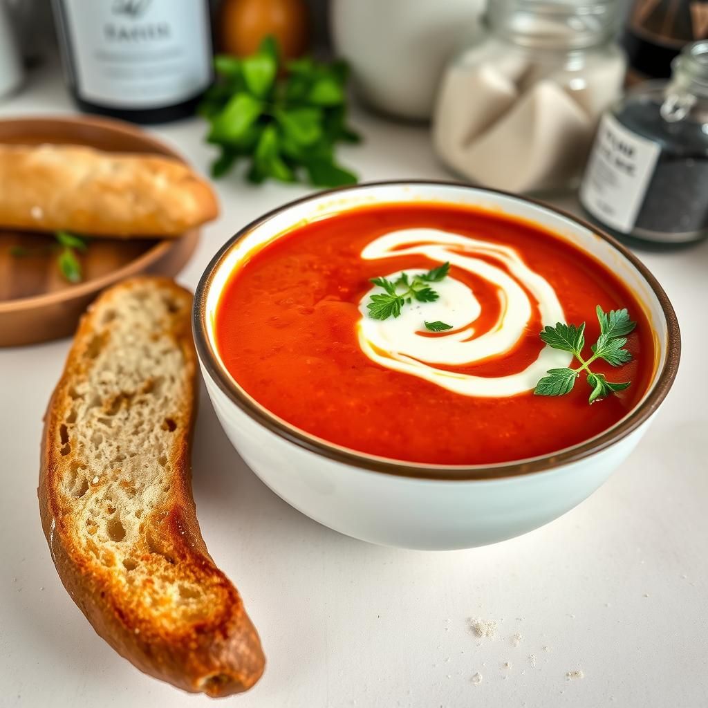 Creamy Tomato Soup (Keto-Friendly)