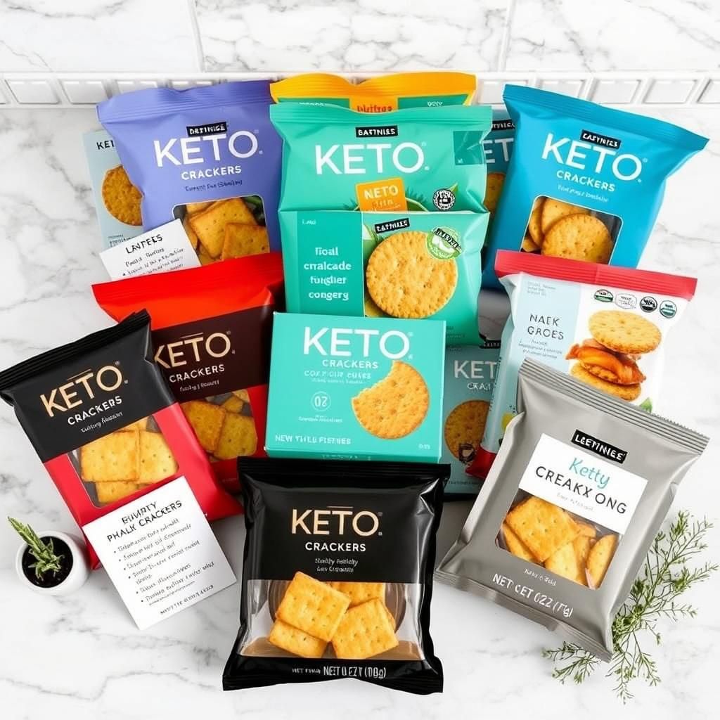 Creative Packaging for Keto Snacks