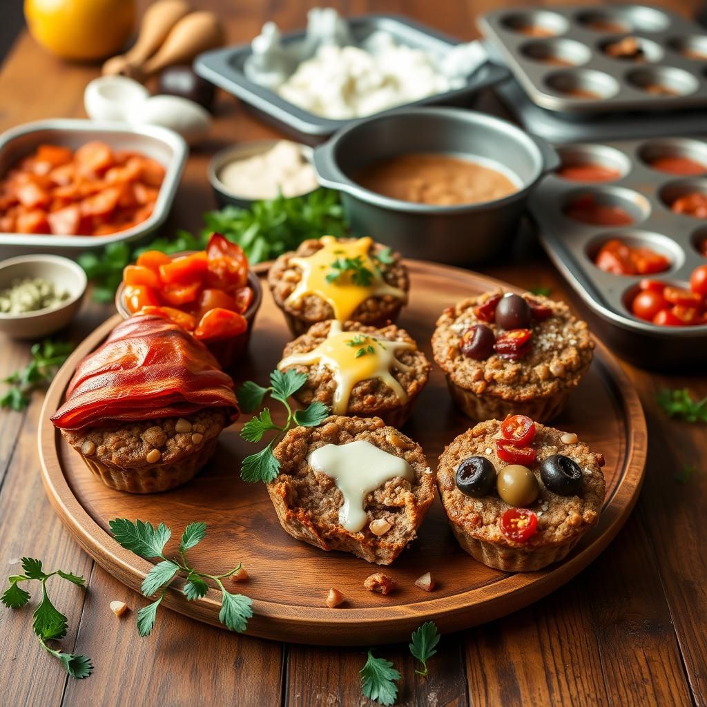 Creative Variations of Keto Meatloaf Minis