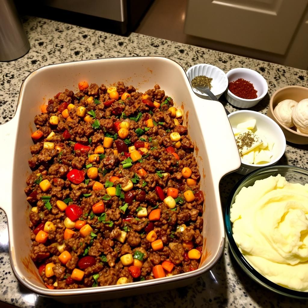 Dairy-Free Keto Shepherd's Pie Filling
