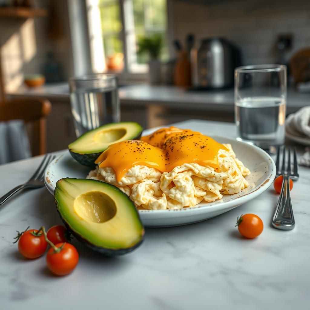 Keto Scrambled Eggs